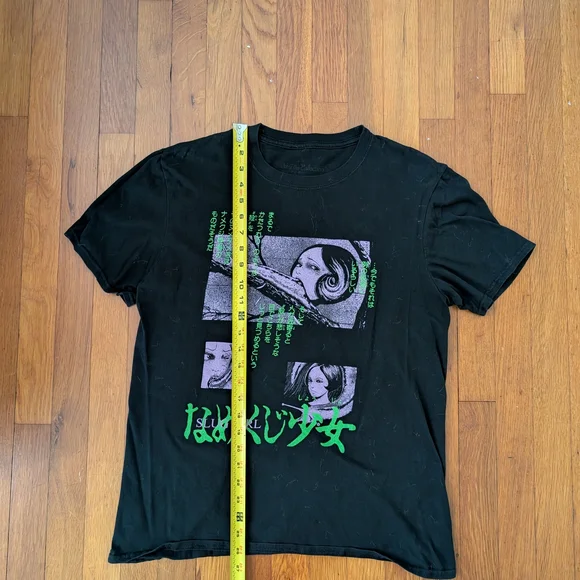 Junji Ito Collection Black Graphic T-Shirt - Picture 4 of 5